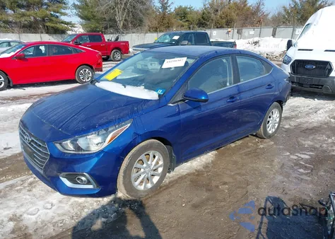 2020 Hyundai Accent Sel из США, поврежденный, VIN 3KPC24A68LE123543